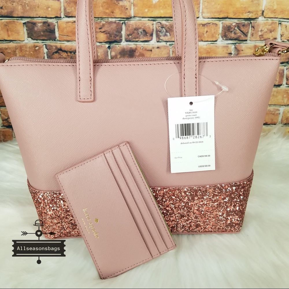 Kate spade Ina Greta court Satchel & card case SET - Picture 4 of 8